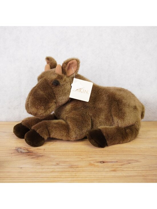 Dakin Other - Dakin Brown Soft Mannie Moose Huggables Plush Stuffed Toy Friend 15" NWT